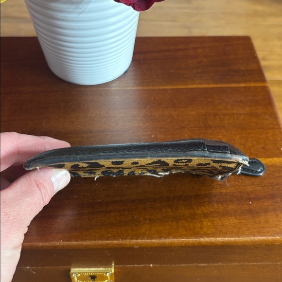 Coach Leopard Print wallet - Picture 4 of 5